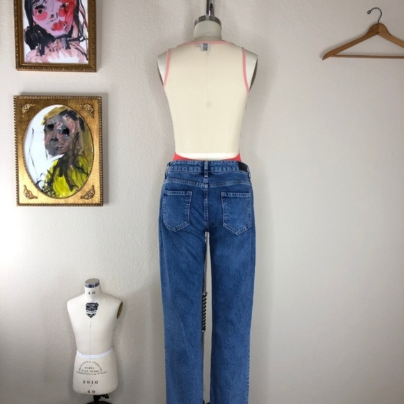 ASOS Extreme Sweetheart Mesh Bodysuit Sheer Backle - Picture 2 of 8